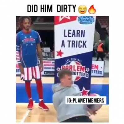 He surely didn't see that coming...