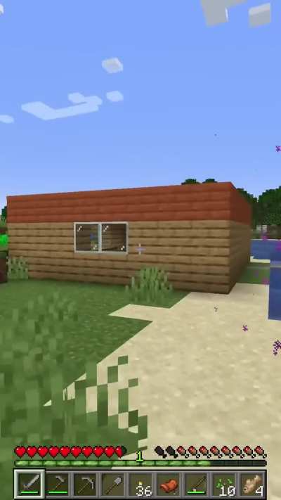 First encounter against an Enderman