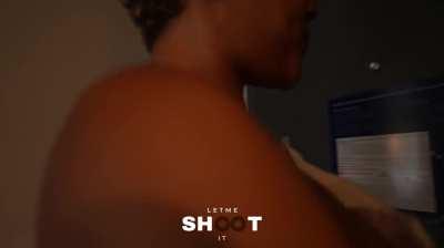 I gave the room service guy a nice tip 💦💦👅