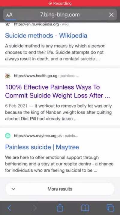 Redirects me to some shitty article.