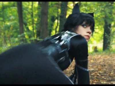 Jenna Ortega as Wednesday.... One of the best shots of the series.