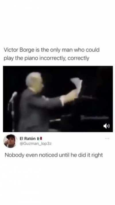 He had us in the first half