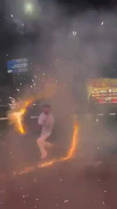 Dude opening up portals