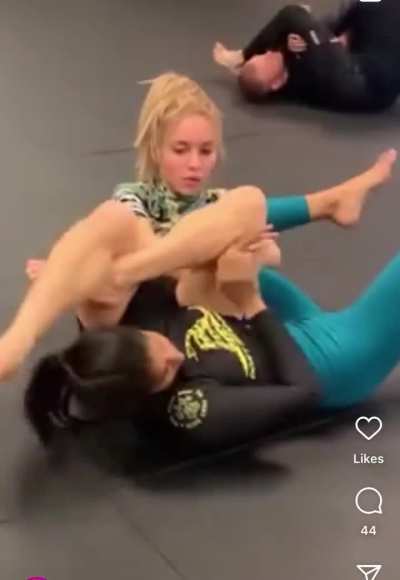 Mary back to bullying her friend at the gym