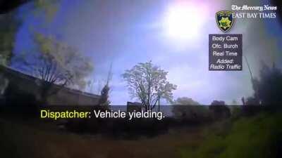 HMFT after attempting to bike jack officer, an accepts a Darwin award on his own terms