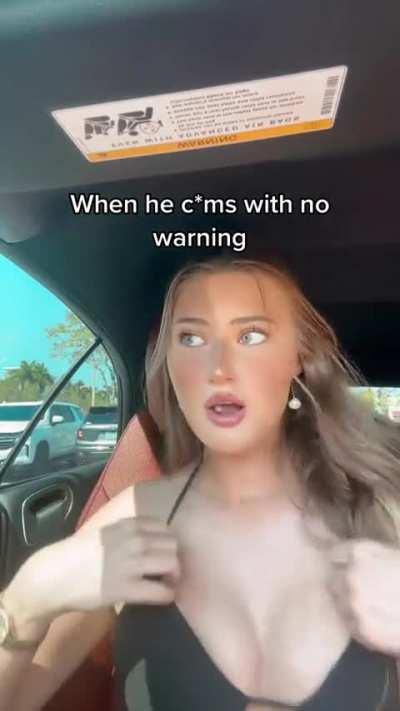 Will you without warning?