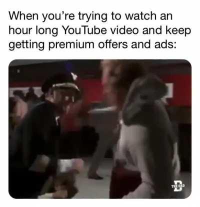 YouTube offers and ads