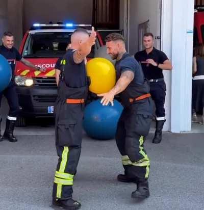 Boys and their balls.