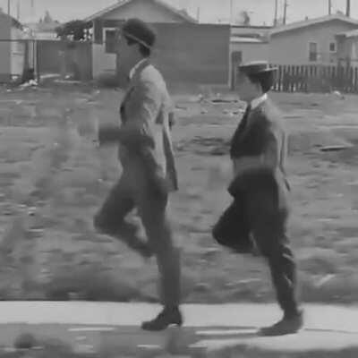 Buster Keaton's stunts are still legendary.