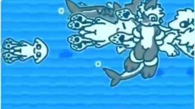 Squids or Sharks? Cause it's looking like the former beats the latter