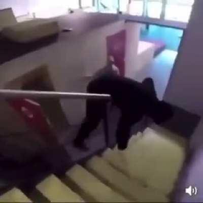 Walked from it like nothing..