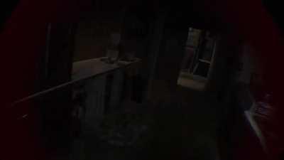 First time playing a VR horror game