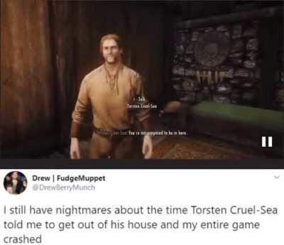 I would’ve shit my pants