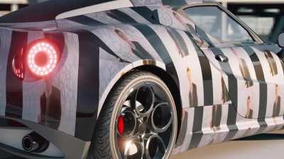 Testing out my new procedural car paint materia-....