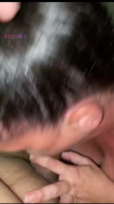 She turns into a sucking slurping queen