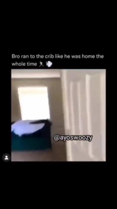 Bro moving at 1000mph💀