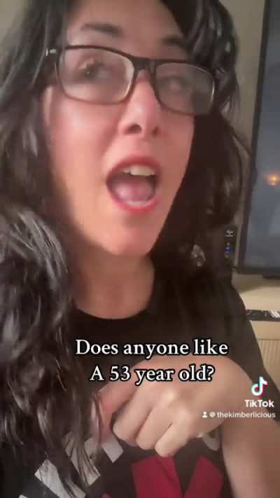 Who would date this 53 yr for real?