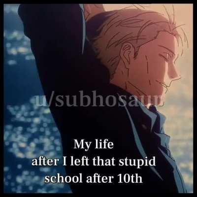 Not everyone has a good school life
