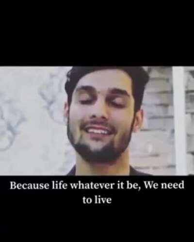 An old video by a victim of Kabul attack Ahmad Rahid 