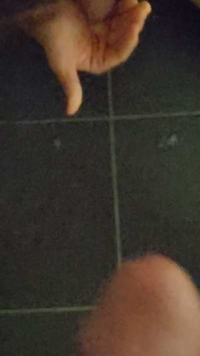 He used me in the bathroom then made me swallow my own cum