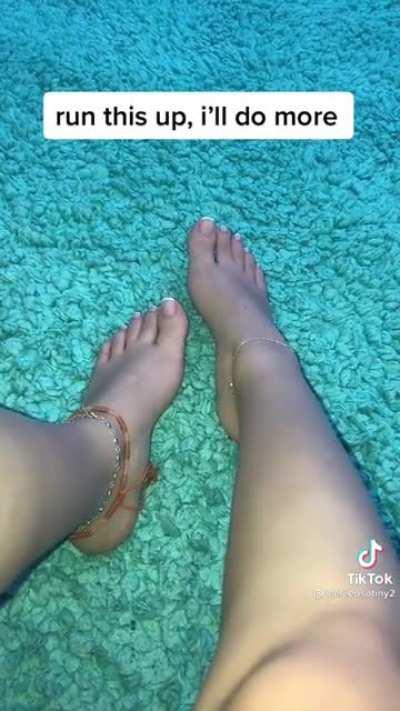 Go blow her page up, she’ll post more vids like this🤤💕