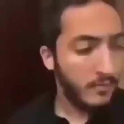 When your dad walks in