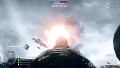 Bomber sniped with AA Rocket gun