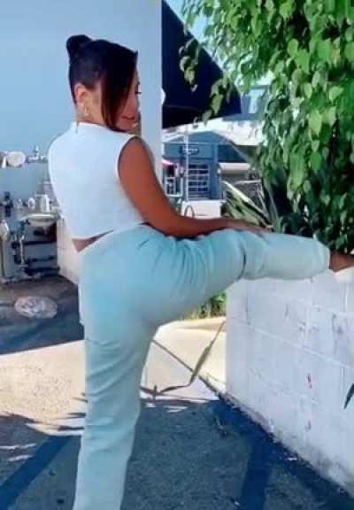 It’s a shame she’s so shy..