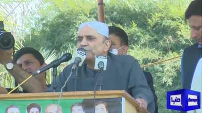 PPP Leader Asif Ali Zardari says it doesn't matter if we default.