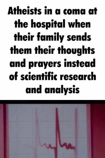 Stupid atheists 😂