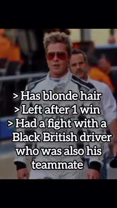 It gets funnier 'cause Lewis was one of the producers 😂