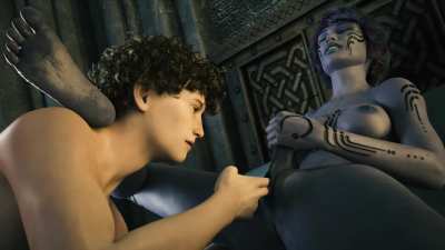 Two fingers for an alien futa [TFTUV]