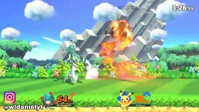 Pyra footstool jab lock combo!