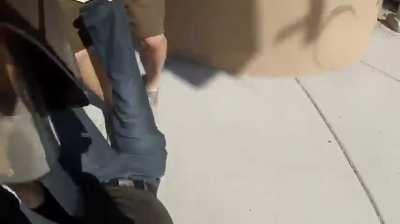 Crazy motorbike crash