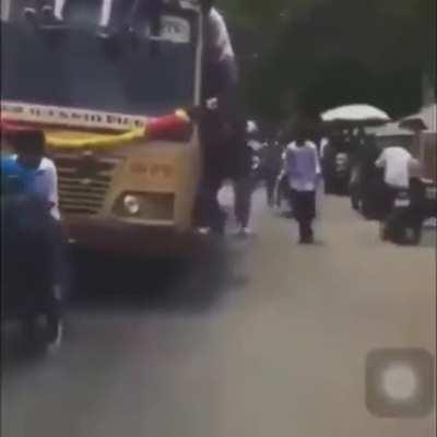 Traffic regulations can be useful sometimes