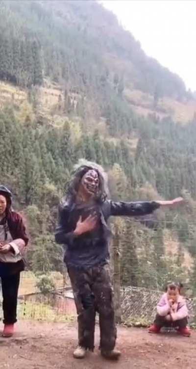 Meanwhile, in a remote village of western China