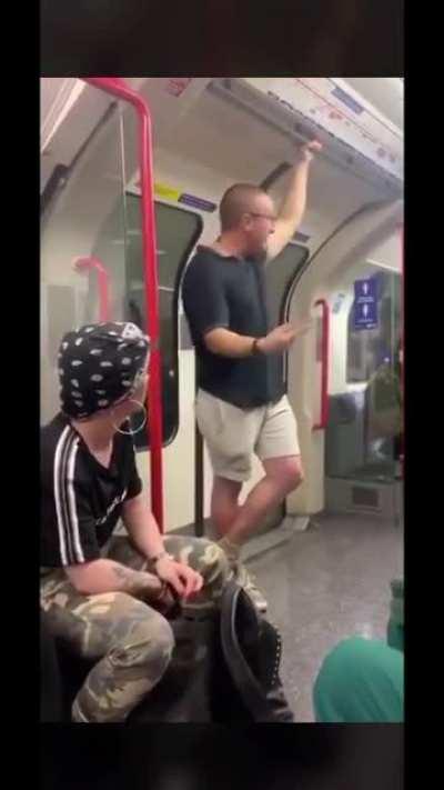 HMFT after I drop racial slurs in public transit