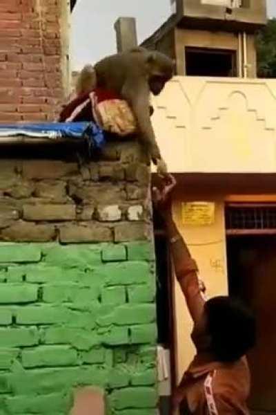 Taking a bribe to return a stolen shirt