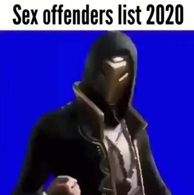 Sex offenders 2020