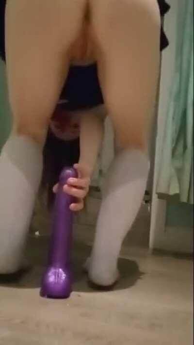 Ofcourse she needs that lube
