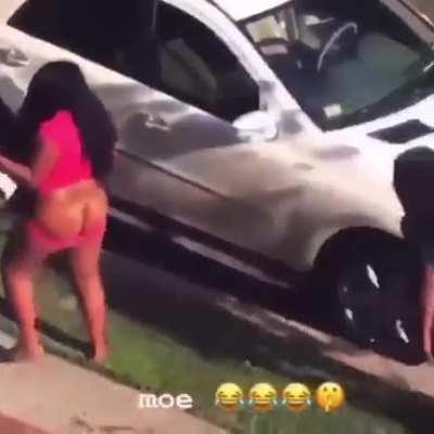 no more ass for you boy