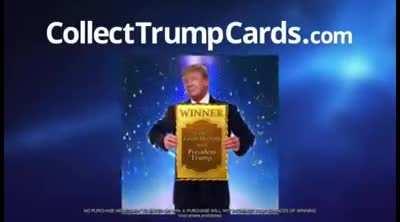Trump’s NFT ad is even wilder than the cards themselves