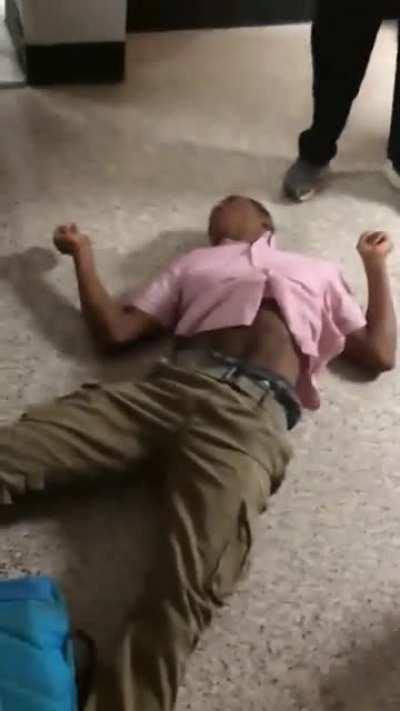 high school fight ends in devastating slam