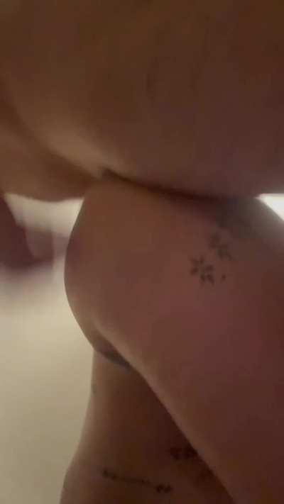 Pounded to the rhythm of music