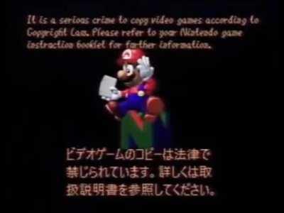 Shame shame shame you illegally pirated mario 64 shame on you
