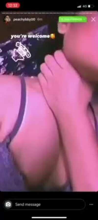 as promised. I give you momo's cock tease [INSTA BABE]