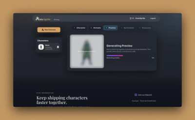 I built a tool that converts one character image into a full spritesheet which is playable in the browser