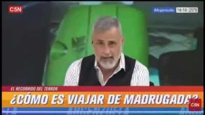 PRIMICIA: Confirman que Fernando Espinoza (Intendente de La Matanza) no habló sobre el caso del colectivero porque está de viaje en el exterior.