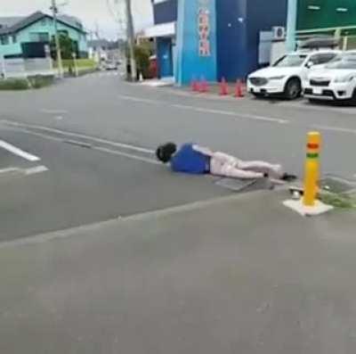 When your balancing skills are zero but you go for it anyway