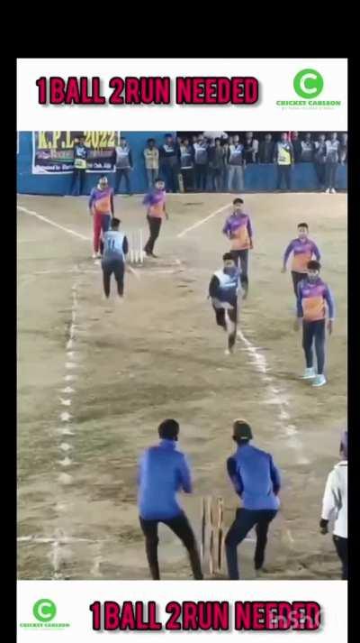 How not to defend 2 runs off 1 ball? 